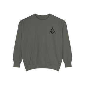 Master Mason Blue Lodge Sweatshirt - Classic Square & Compass Look - Bricks Masons