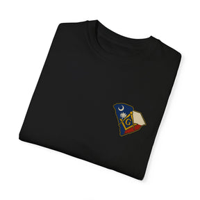 Master Mason Blue Lodge T-Shirt - Garment-Dyed South Carolina Mason - Bricks Masons