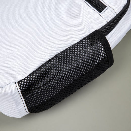 International Masons Crossbody Bag - White & Blue Adjustable Strap Nylon - Bricks Masons