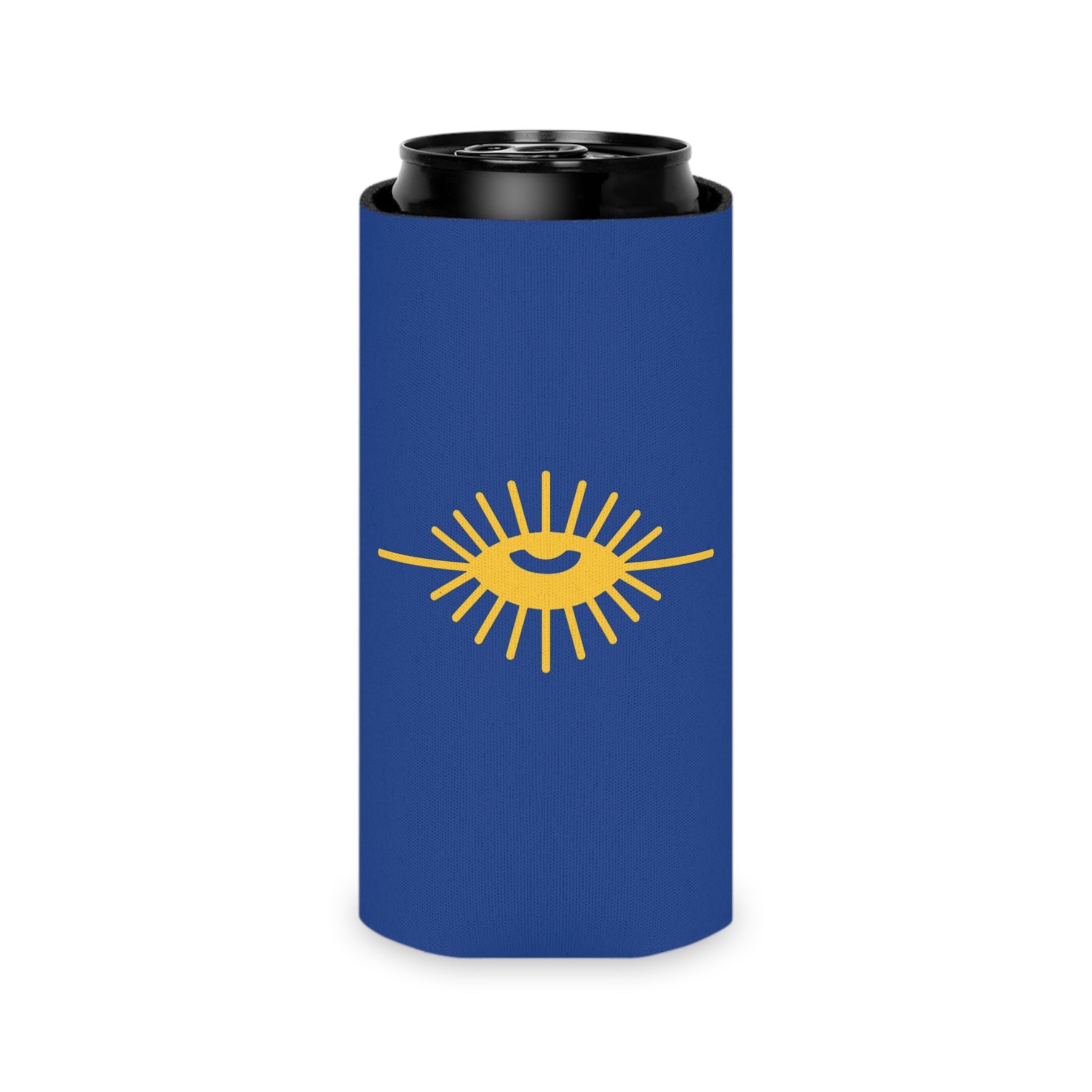 Knights of the All Seeing Eye Can Cooler - Blue & Gold - Bricks Masons