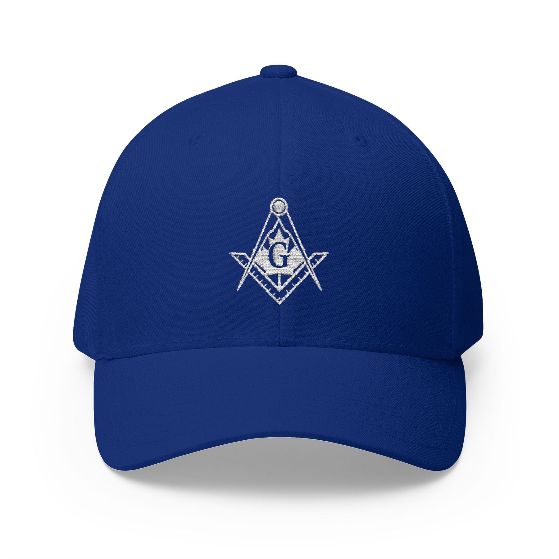 Master Mason Blue Lodge Canada Jurisdiction Baseball Cap - Embroidered Closed-Back Cap - Bricks Masons