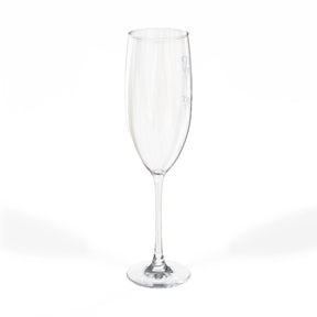 Master Mason Blue Lodge Champagne Flute - Raised and Ready To Toast with S&C G