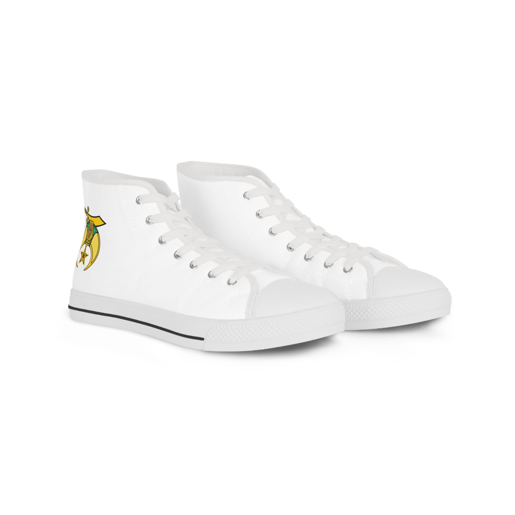 Daughters of Sphinx Sneaker - High Top Black & White - Bricks Masons