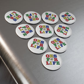 OES Magnet - Decorative Refrigerator - Bricks Masons