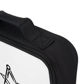 Master Mason Blue Lodge Lunch Bag - Black & White