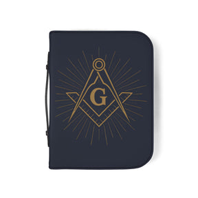 Master Mason Blue Lodge Bible Cover - Square & Compass G Various Sizes - Bricks Masons