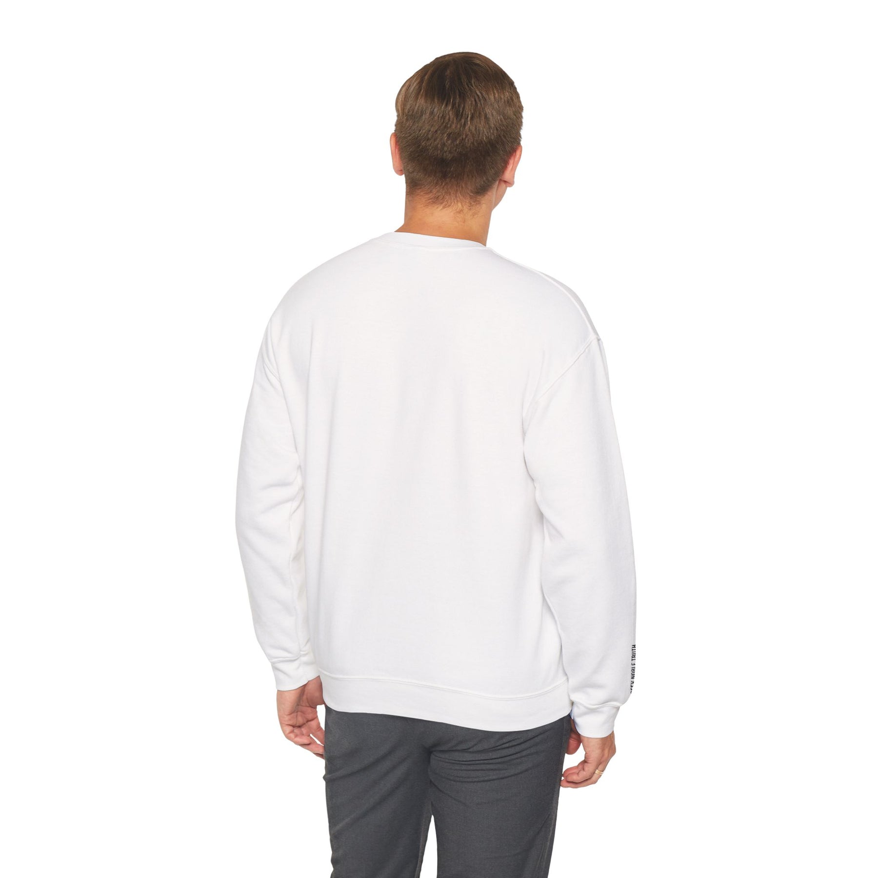 Master Mason Blue Lodge Sweatshirt - Wisdom Front & Sleeves Embroidery - Bricks Masons