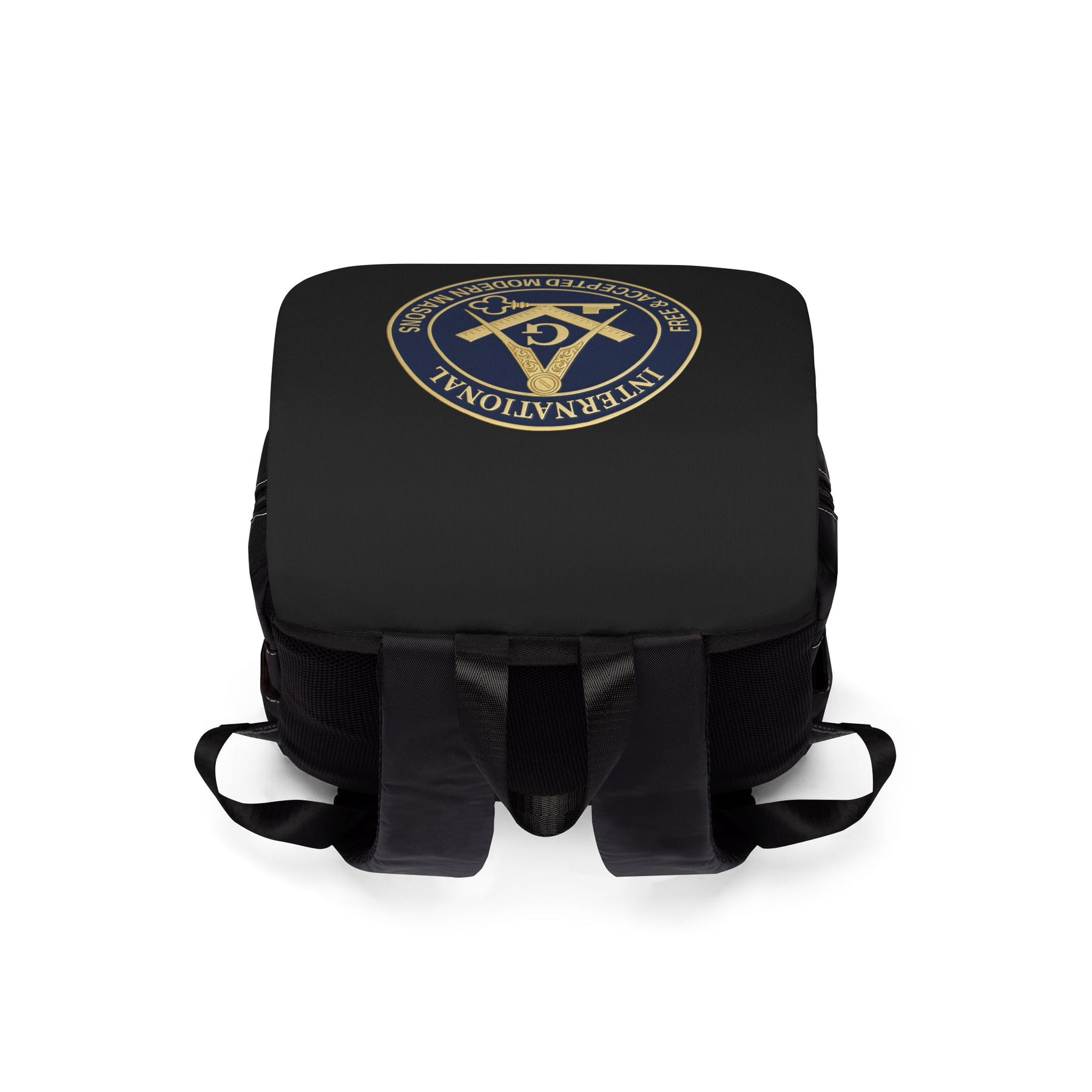 International Masons Backpack - Black & Blue Resistant Fabric - Bricks Masons