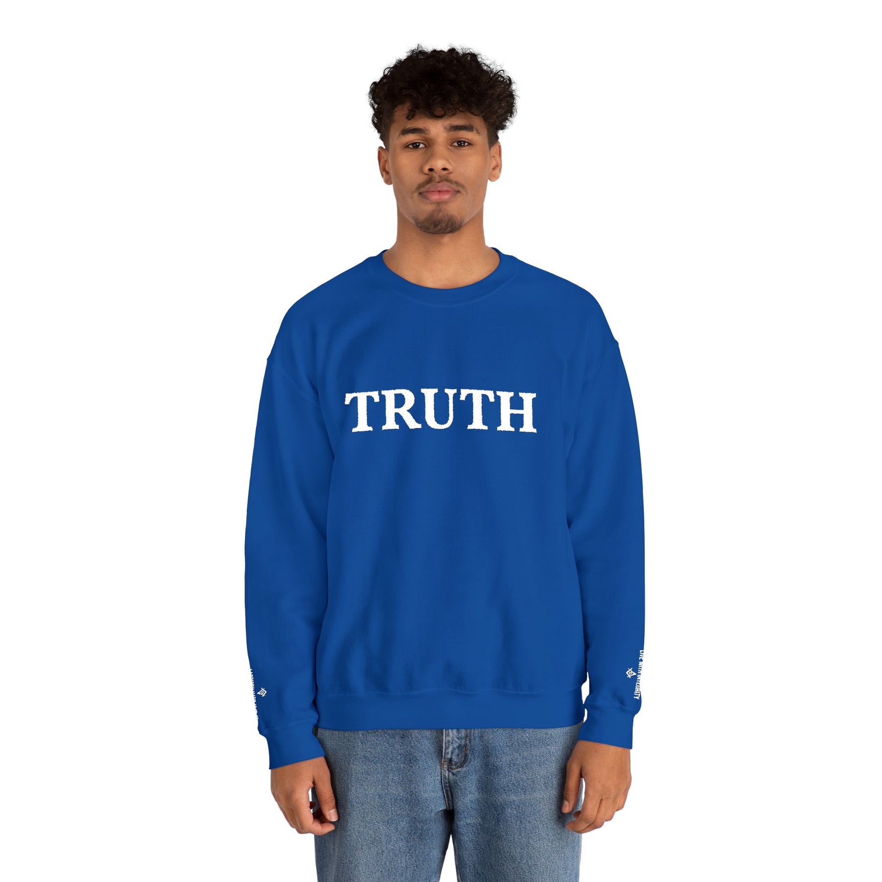 Master Mason Blue Lodge Sweatshirt - - Bricks Masons