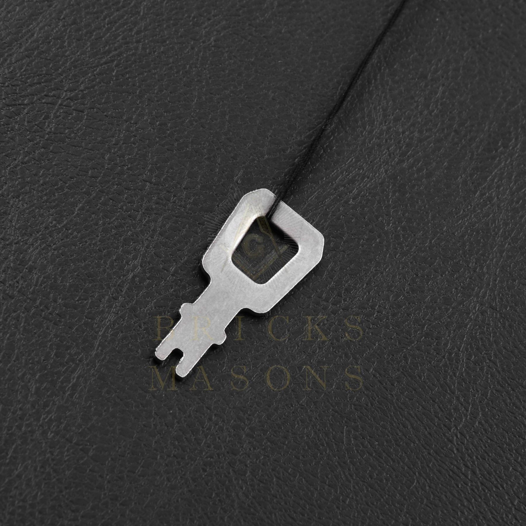 Past Sovereign Master Allied Masonic Degrees Apron Case - Black Imitation Leather MM, WM, Provincial - Bricks Masons