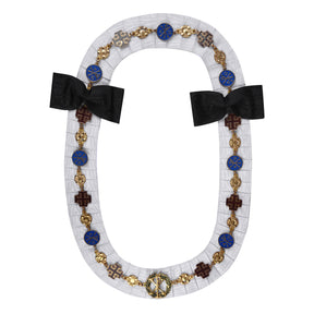 Knight Commander Red Cross of Constantine Chain Collar - Gold Plated Jewels - Bricks Masons