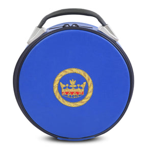 Knights of the York Cross of Honour Crown Cap Case - Blue