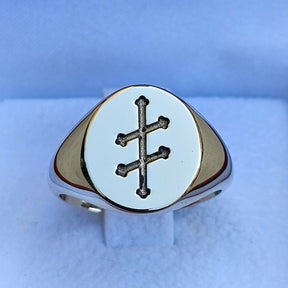 33rd Degree Scottish Rite Ring - 9K Gold Grand Cross