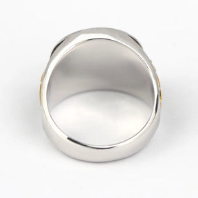 Anillo de la Logia Azul de Maestro Masón - Masones Libres y Aceptados con S&amp;C G Ojo de la Providencia