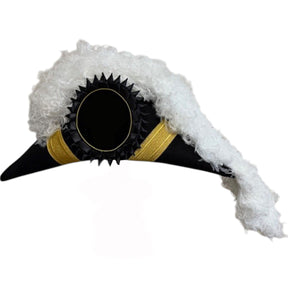 Past Grand Commander Knights Templar Chapeau - All White Plumes - Bricks Masons