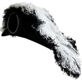 Grand Encampment Officer Knights Templar Chapeau - Black Underlayer Plumes - Bricks Masons