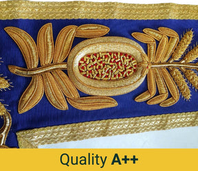 Grand Officers Blue Lodge Apron - Various Embroideries