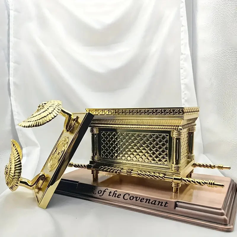 Ark Of The Covenant - Golden Plated Copper Stand - Bricks Masons