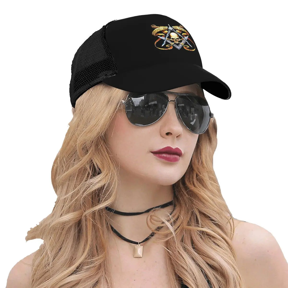 Widows Sons Baseball Cap - Skull & Bones Black