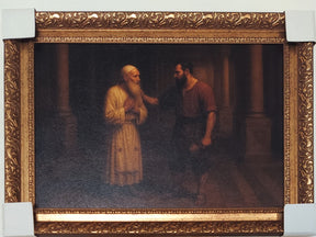 Framed Masonic Art - The Maul of Fidelity - Bricks Masons