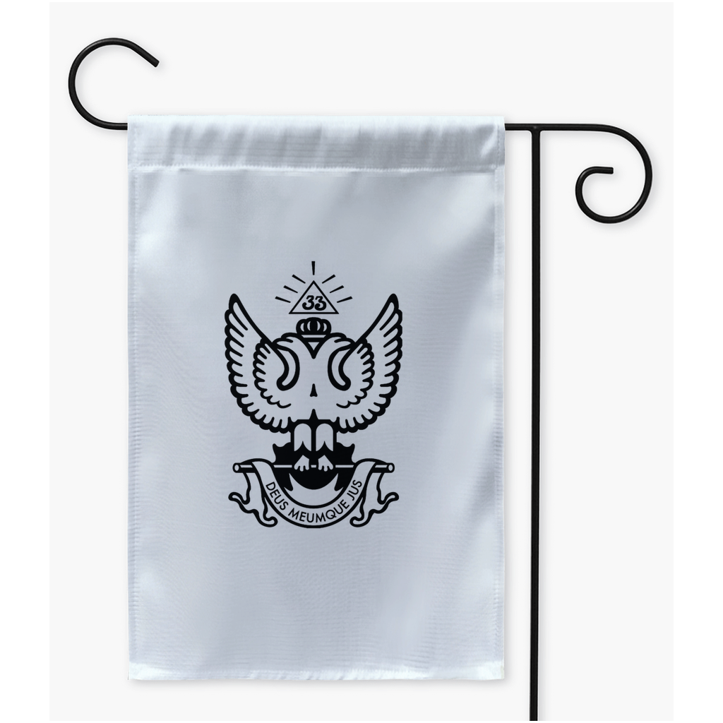 YardFlag-12x18-Single-scottishrite33wingsup