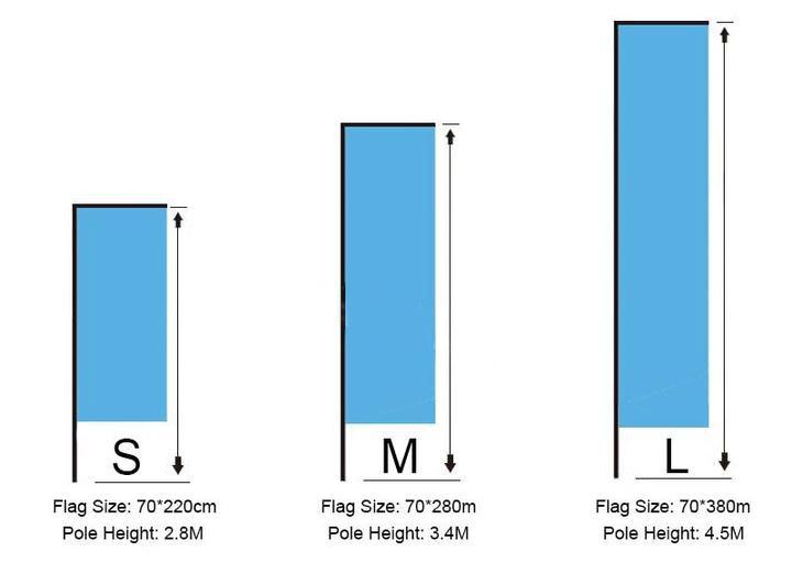 Custom Flags Feather - Bricks Masons