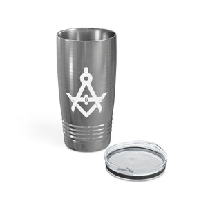 Master Mason Blue Lodge Ringneck Tumbler - Various Colors Square & Compass G