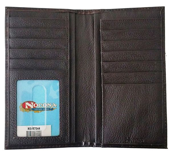 Past Master Blue Lodge Wallet - Genuine Leather Nocona Cross - Bricks Masons