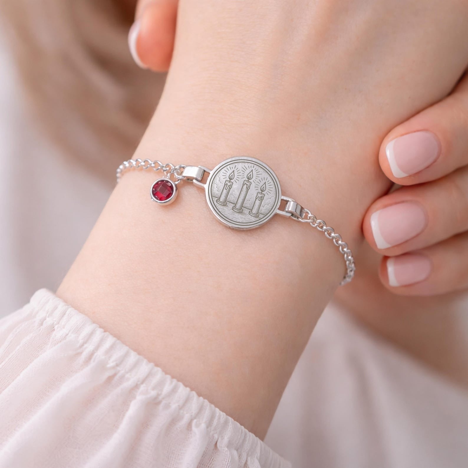 Masonic Bracelet - Three Lesser Lights - Bricks Masons