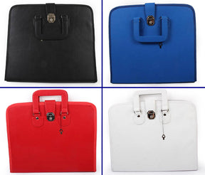 Masonic Apron Case - Imitation Leather Multiple Colors MM & WM