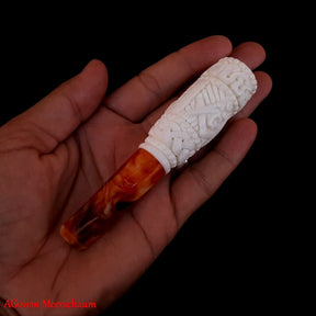 Master Mason Blue Lodge Cigarette Holder - Square & Compass G Emblem - Bricks Masons