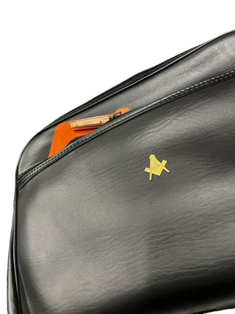 Master Mason Blue Lodge Laptop Case - One Size Universal Bag 24k Gold Clad - Bricks Masons