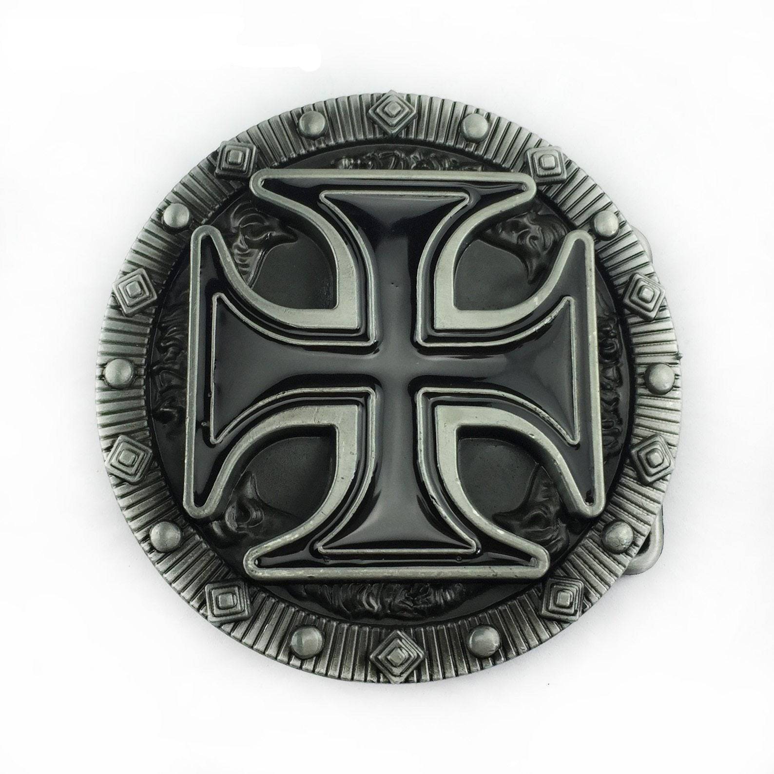 Knights Templar Belt - Iron Cross - Bricks Masons