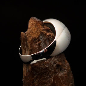 Knights Templar Ring - Blue Sigillum MilItum XPISTI - Bricks Masons