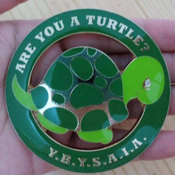 Masonic Car Emblem - ARE YOU A TURTLE? Y.B.Y.S.A.I.A. - Bricks Masons