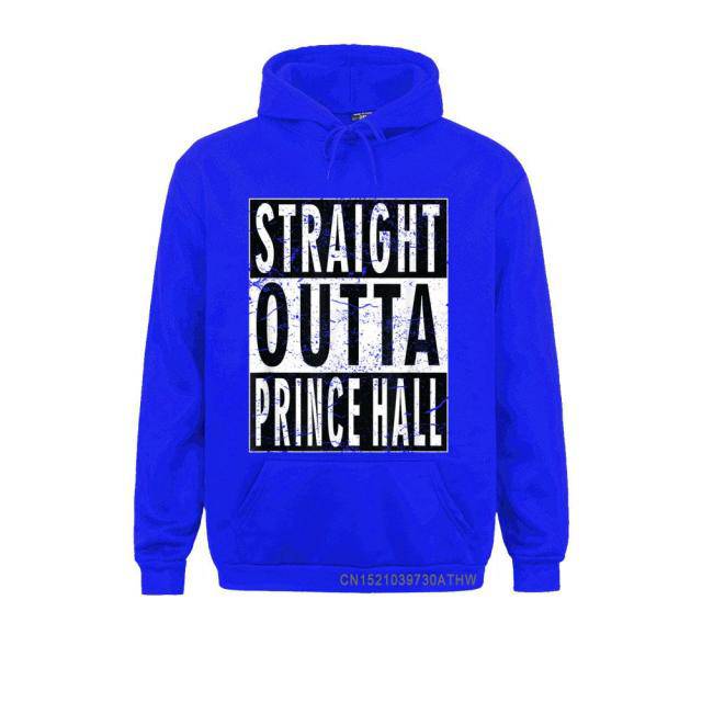 Masonic Hoodie - Straight Outta Prince Hall Various Colors - Bricks Masons