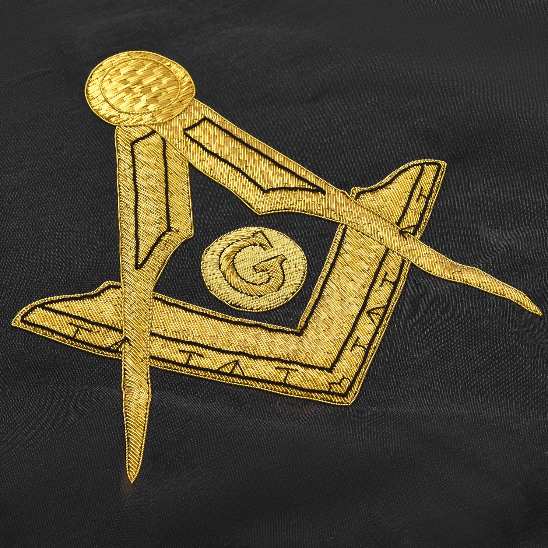 Master Mason Blue Lodge Banner - Machine Embroidery Fully Customizable - Bricks Masons