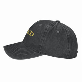 Master Mason Blue Lodge Baseball Cap - Raised Design With Square & Compass G - Bricks Masons