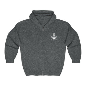 Master Mason Blue Lodge Hoodie - Square & Compass G 4 Colors - Bricks Masons