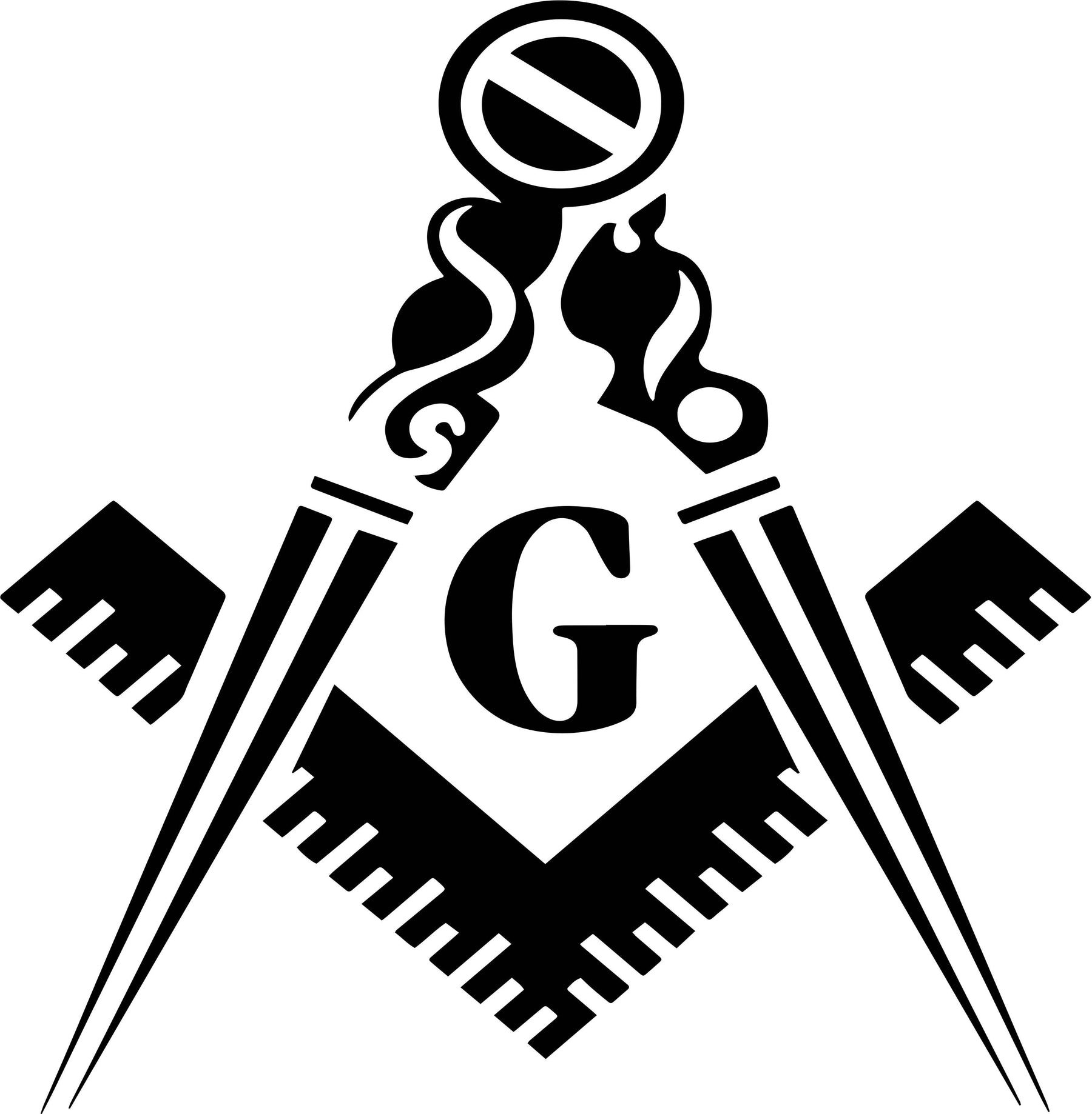 Master Mason Blue Lodge Vacuum Flask - Various Colors - Bricks Masons