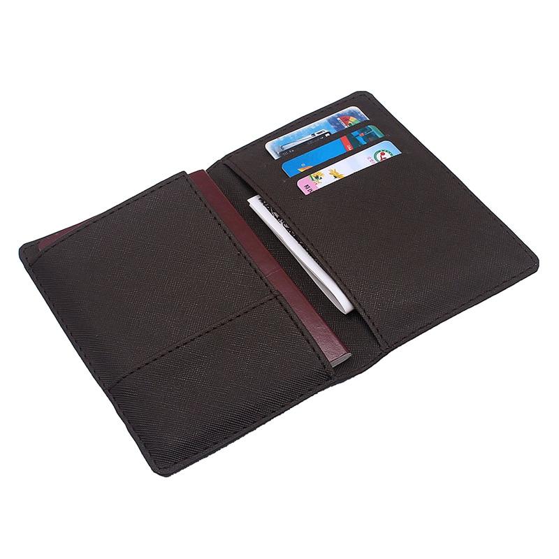 OES Wallet - With Passport & Credit Card Holder (Black & Brown) - Bricks Masons
