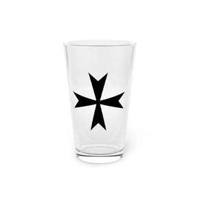 Order Of Malta Pint Glass - 16oz - Bricks Masons