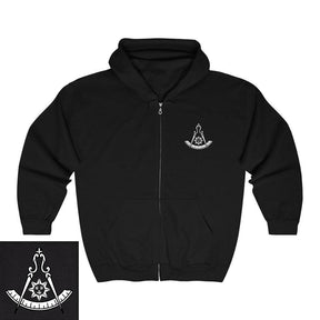 Past Master Blue Lodge California Regulation Hoodie - 4 Colors - Bricks Masons