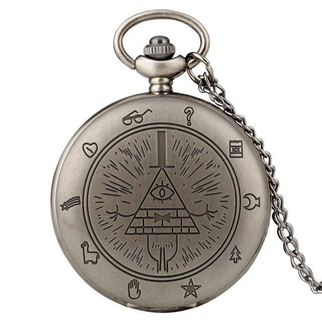 Eye Of Providence Pocket Watch - Bill Cipher Gravity Falls (3 available colors)