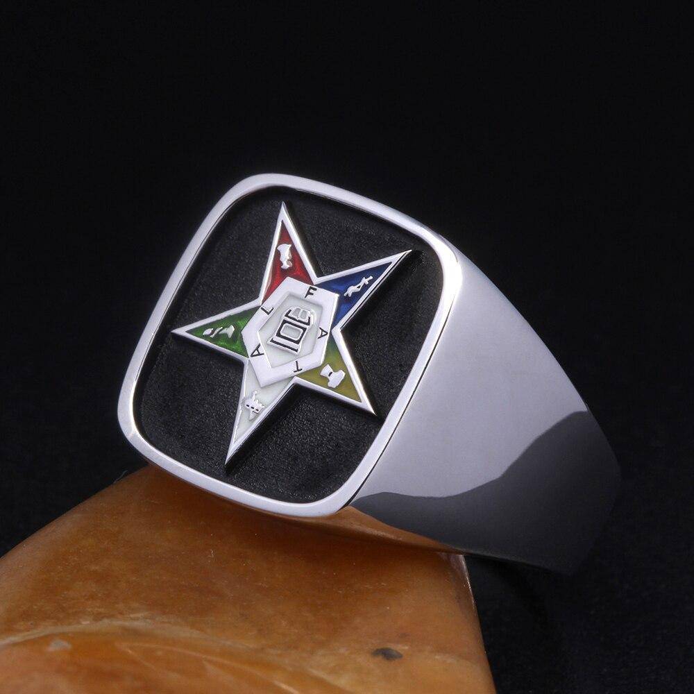 OES Ring - Sterling Silver