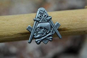 Widows Sons Lapel Pin - Silver