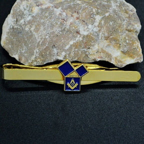 Master Mason Blue Lodge Tie Bar - Pythagorean Theorem