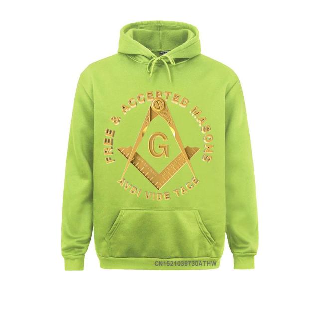 Master Mason Blue Lodge Hoodie - FREE & ACCEPTED MASONS (Multiple Colors)