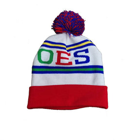 OES Beanie - Knit Warm Pompom and Scarf