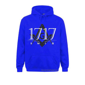 Master Mason Blue Lodge Hoodie - 1717 SMIB Square and Compass G [Multiple Colors]